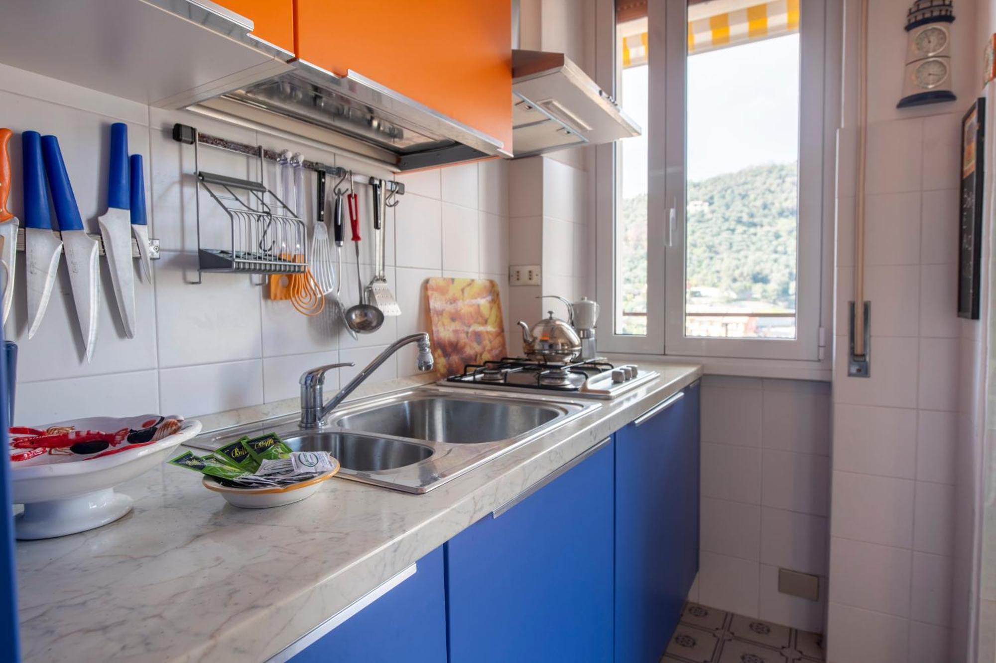 239 - Casa Del Sole Vista Mare Moneglia - 5Minuti A Piedi Dal Mare - Parcheggio Privato Daire Dış mekan fotoğraf