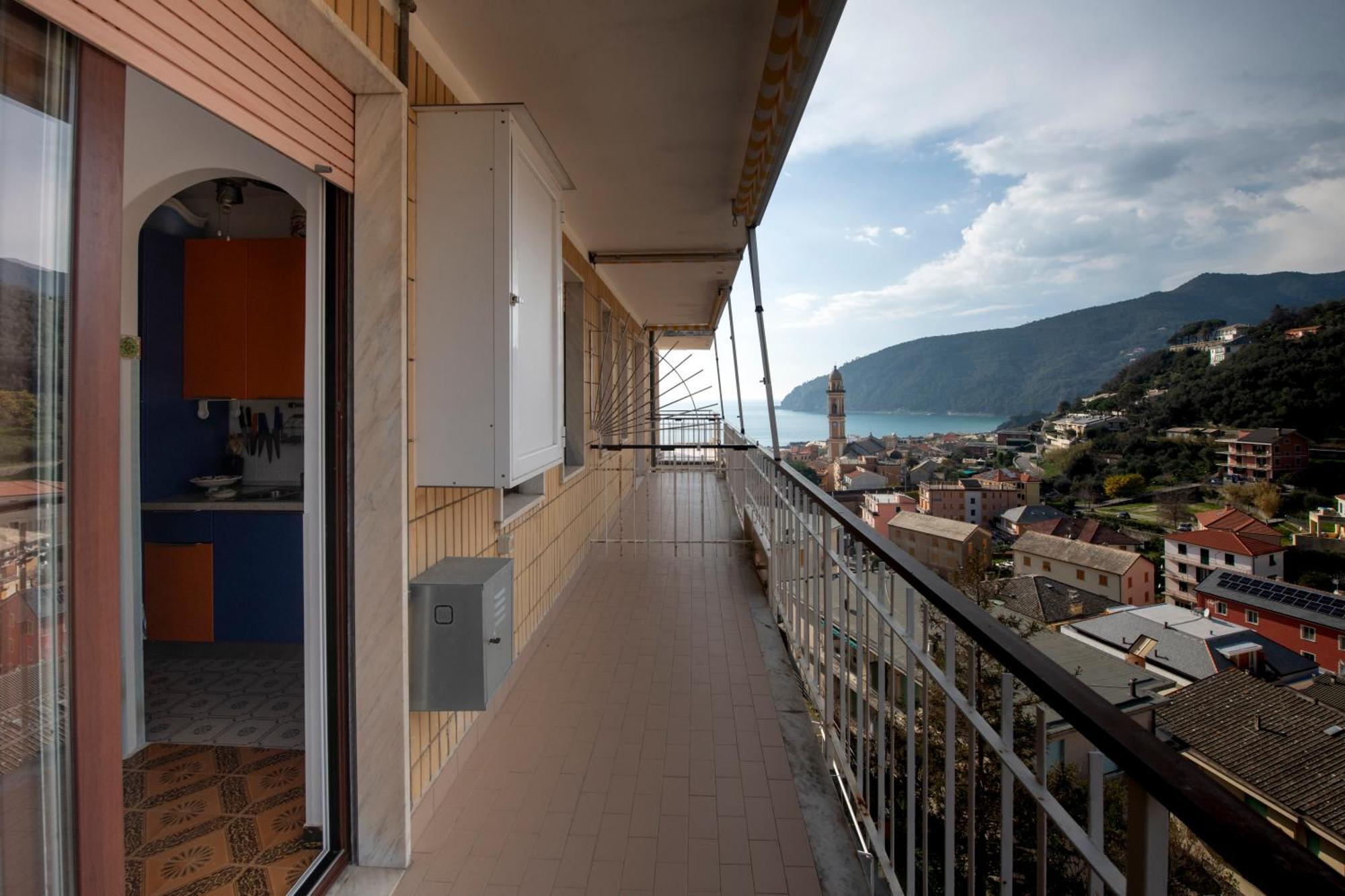 239 - Casa Del Sole Vista Mare Moneglia - 5Minuti A Piedi Dal Mare - Parcheggio Privato Daire Dış mekan fotoğraf